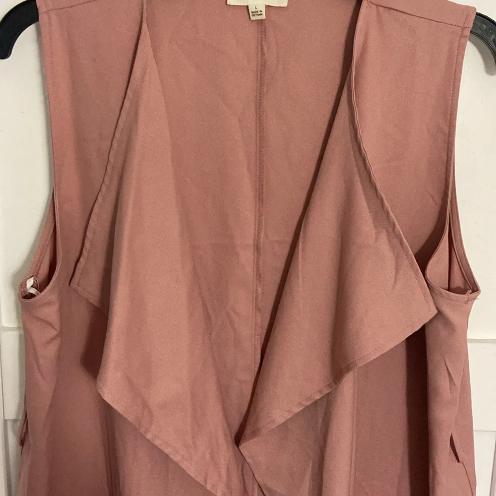 Mine Mauve Lightweight Vest SZ Large - Picture 2 of 7
